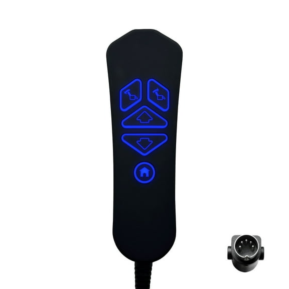 Power Recliner Lift Chairs 5 Button 5 Pin Remote Hand Control with Backlight