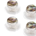 thumbnail image 4 of 4 Pieces Guitar Knob Cap Volume Control Hat Style Durable PP for Bass Guitar Instrument Replacement, 4 of 6