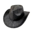 thumbnail image 5 of EHJRE Cowboy Hat Costume Accessories for Music Festival Halloween Performance Carnival Black, 5 of 9