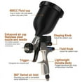 thumbnail image 3 of BASECOAT Digital HVLP Plus Gravity Feed Spray Gun 1.3MM TIP HVLP Spray Tools for Base Coat B 600ml Professional Marine, 3 of 4