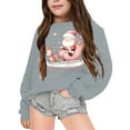 thumbnail image 2 of LWNYDPLSD Personalized Christmas Shirts Girls Sweatshirt Size 6 White Tabk Top Girls Tops Size 8-10 5t Boy Clothes Teens Clothes Baby Clothes Girl, 8-9 Years, 2 of 4