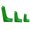 Green, variant on 3 Piece Drill Guide Tool with L Shaped Positioning Guides, Corner Alignment Aid for Installation and Woodworking Jobs