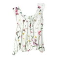 thumbnail image 4 of Homenesgenics Tank Tops for Women Clearance under $5 Women Casual Sleeveless CrewNeck Solid Blouse Pullover Shirt, 4 of 6