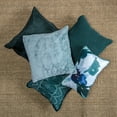 thumbnail image 3 of Kosas Home Bryce Velvet 22"x22" Throw Pillow Cover, Emerald, 3 of 3