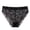 Black, variant on Bovxnpu Women's Plus Size Panties, Womens Breathable Lace Brief Underwear No Show Panties, Underwear French Thin Perspective Mesh Lace Underwear Cropping Hip Lifting Low Waist Underwear Underwear