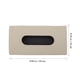 thumbnail image 2 of unbranded 1Ud Caja Porta Pañuelos Para De Auto En Cuero Sintético Beige Con Apertura Amplia Y Fijación Segura, 2 of 6