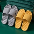 thumbnail image 2 of Zapatillas para hombre, zapatos de verano 2023, sandalias de playa informales antideslizantes para baño, chanclas deslizantes de suela blanda de talla grande para mujer y hombre, 2 of 7