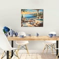 thumbnail image 5 of Lsque Coastal Style Garden Villa Print Wall Art – Decorative Picture for Living Room, Bedroom, and Office (Horizontal), 5 of 6