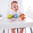 thumbnail image 3 of Hape: Stay-Put Sea Animal Suction Cup Rattle Set for Infant & Toddler, 3 Pieces, 3 of 8