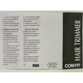 thumbnail image 5 of 3 Pack - Conair Styling Essentials Trim & Shape Hair Trimmer 1 ea, 5 of 6