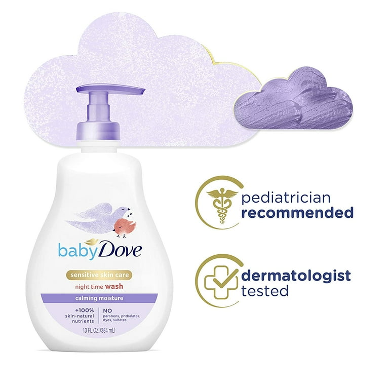 Baby dove night time clearance wash