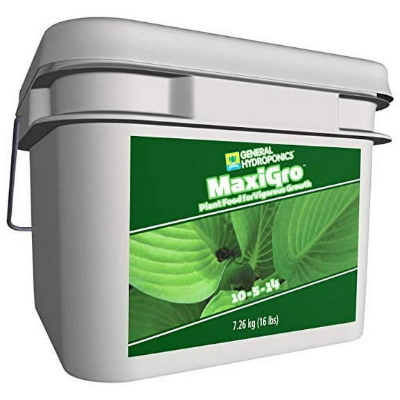 General Hydroponics MaxiGro Plant Food For Vigorous Growth, 16 lb