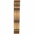 thumbnail image 2 of Ekena Millwork 6"W x 24"D x 36"H Funston Traditional Rough Sawn Bracket, Western Red Cedar, 2 of 13