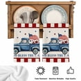 thumbnail image 5 of Independence Day Kitchen Towels Set of 3, 4th of July Truck Star Flag Blue Red Absorbent Dish Towels for Kitchen, Microfiber Hand Towel, Quick Drying Tea Towel for Cleaning Decorative Dishcloths, 5 of 7