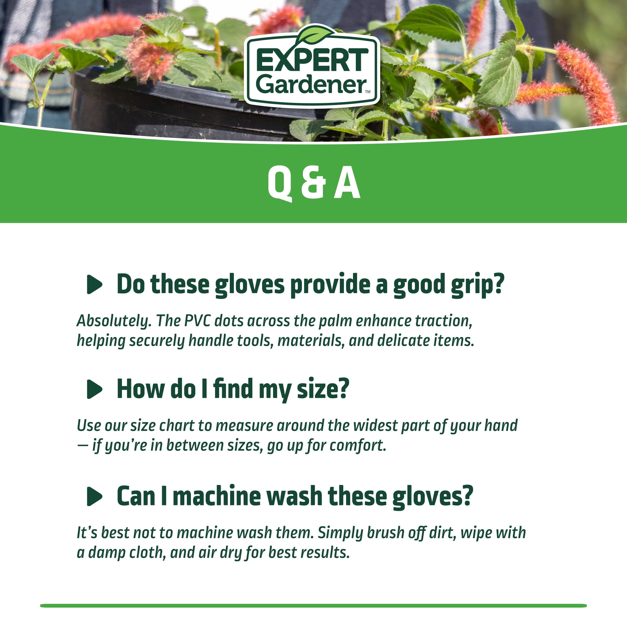 Expert Gardener Kids Jersey Gardening Gloves