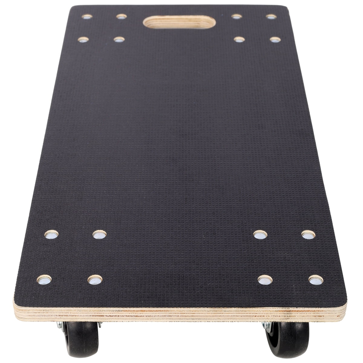 LuckyNote 22.5"x11.4" Furniture Moving Wooden Dolly Set of 2, Heavy Duty Rolling Mover with 4 Swivel Wheels, Supports 1320 lbs – Black