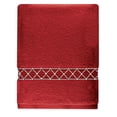 thumbnail image 2 of Sparkles Home  Atlas Rhinestone Bath Towel Red, 2 of 5