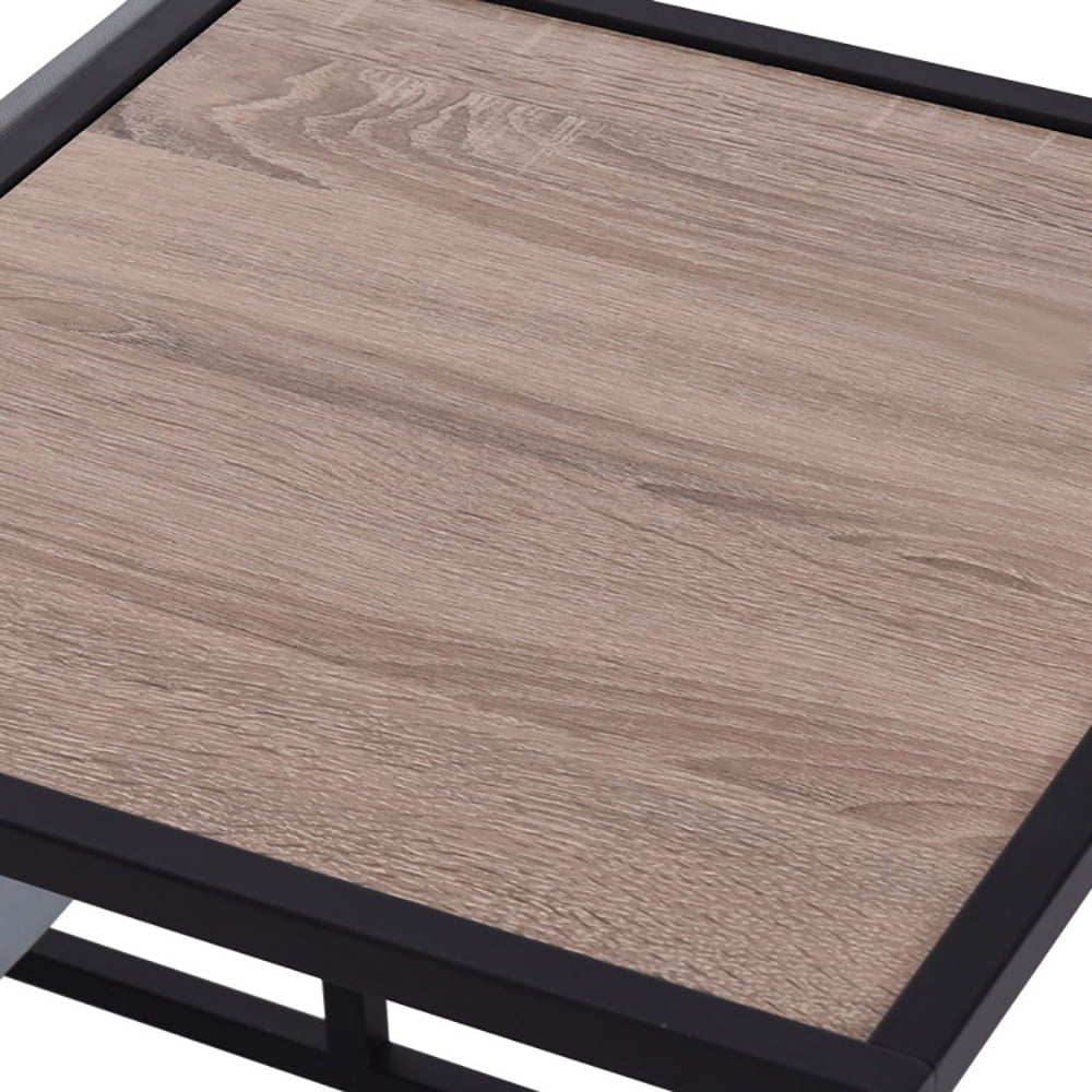 Finihen End Table, Accent Metal Magazine Organizer, Sofa Side Table, Bed Side Table, for Living Room, Bedroom, Brown Finihen End Table, Accent Metal Magazine Organizer, Sofa Side Table, Bed Side Table, for Living Room, Bedroom, Brown
