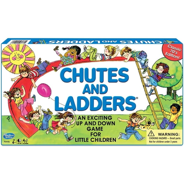 HASBRO GAMING: CHUTES Y LADERS BOARD GAMES Hasbro Gaming Hasbro Gaming