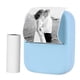 thumbnail image 1 of X1 Mini impresora de bolsillo portátil 80 mm BT Impresora fotográfica térmica inalámbrica 300 ppp Me Tomshoo Azul, 1 of 7