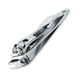 thumbnail image 3 of Silver Tone Metal Slanted Edge Foot Nail Fingernail Clipper Cutter Manicure Pedicure Tool, 3 of 4