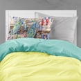 thumbnail image 2 of Carolines Treasures 8914PILLOWCASE Blue Crabby Bottles of Barqs Rootbeer Fabric Standard Pillowcase Standard multicolor, 2 of 2