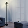 thumbnail image 5 of Brightech Halo Split 72" LED Floor Lamp - Modern Rotating Adjustable Light, Dimmable Torchiere Floor Lamp for Living Room, Bedroom, Office - Black, 5 of 10