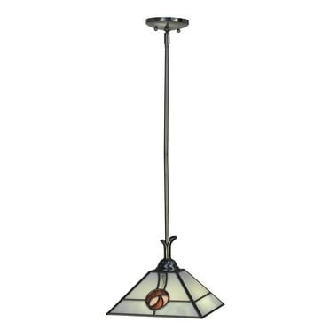Springdale 11"W Mack Rose Tiffany Mini Pendant