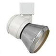 thumbnail image 2 of Cal Lighting HT-888-LED Dimmable Metal Track Fixture in White/Brushed Silver, 2 of 3