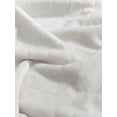 thumbnail image 3 of Flannel Fleece Blanket-White, 3 of 8