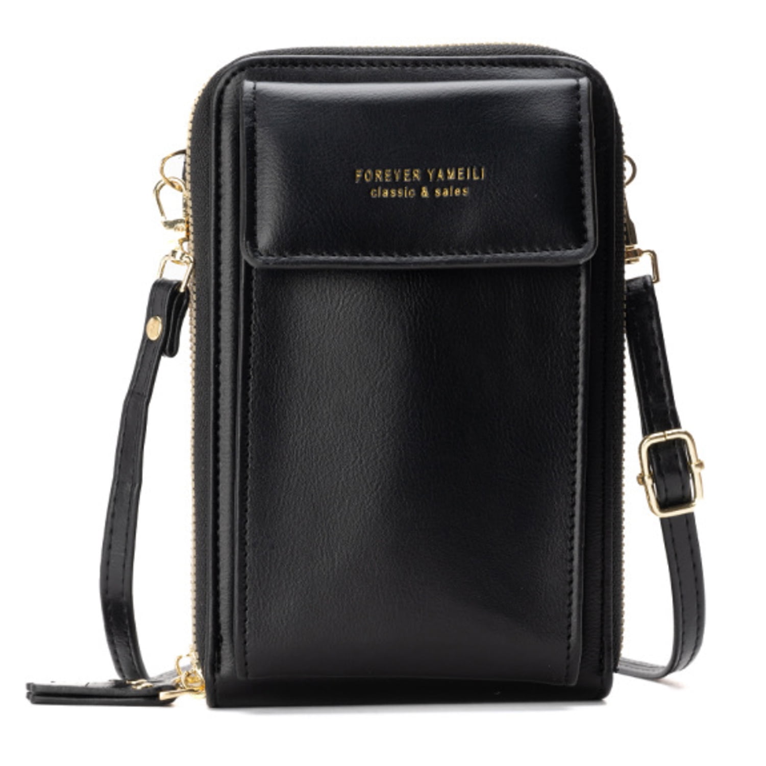 Black PU Leather Waterproof Crossbody Cell Phone Ecuador Ubuy