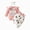 H233-Pink, variant on masbird Newborn Baby Girl Fall Outfit Set Romper Pants Infant Clothes Long Sleeve Letter Embroidery Jumpsuit Bodysuit,Yellow,0-3 M