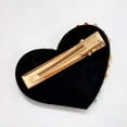 thumbnail image 2 of IBASETOY Girls Jewelry Hair Clip Alloy Heart Hair Accessories with Crystal Beads 1Set, 2 of 3