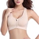 thumbnail image 4 of Sujetador deportivo con cremallera frontal para mujer Sujetador postoperatorio inalámbrico Sujetador deportivo de yoga activo Xemadio HMHZ246-23, 4 of 5