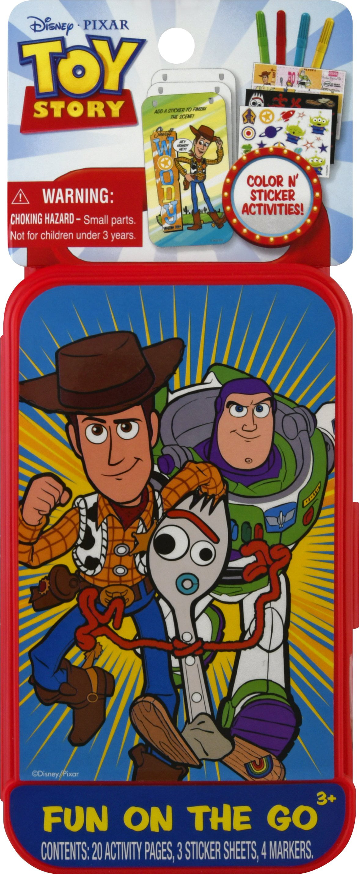 Disney Toy Story 4 Play Pack Grab and Go Activity Kit - Macanoco and Co.