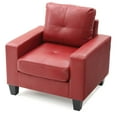 thumbnail image 6 of Glory Furniture Newbury Accent Chair in Red Color, 6 of 7