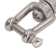 thumbnail image 4 of Conector de anillo de grillete, grillete de doble mandíbula Dispositivo profesional de grillete rodante de acero inoxidable con grillete de doble mandíbula Rendimiento inigualable, 4 of 8