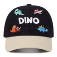 thumbnail image 5 of CYRBOKO Cotton, Cotton Casual Adjustable Breathable Baseball Caps for Kids Black Size 2-6 T, 5 of 10