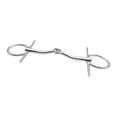 thumbnail image 1 of DYNWAVECA Horse Bit Training Equipment Replacement Outdoor O Ring Bit Snaffle for Outdoor Activities Daily Equestrian Practice Control Silver, 1 of 9