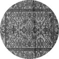 thumbnail image 1 of Ahgly Company Indoor Round Persian Gray Traditional Area Rugs, 8' Round, 1 of 1