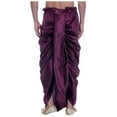 thumbnail image 3 of Men's Indian Wear Silk Bend Handmade Freesize Harem Salwar Dhoti..., 3 of 3