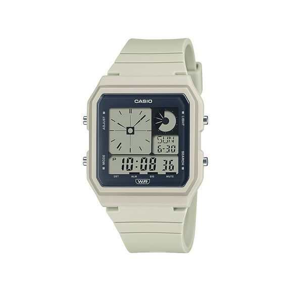 Casio Women's LC Analog STD Wristwatch, White