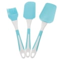 thumbnail image 4 of 1 Set of Silicone Scraper Pastry Oil Brush DIY Cake Spatula Scraper Basting Brush Set Kitchen Cookware, 4 of 8