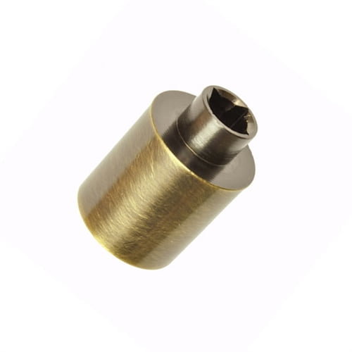 Andersen Hinged Door Handle Extender in Antique Brass 1999 to Present