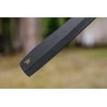 thumbnail image 7 of Buck Knives 108 Compadre Froe, 9-1/2" Cobalt Grey Cerakote Coated 5160 Steel Fixed Blade Wood Chopping Knife with Natural Micarta Handle, Genuine Leather Sheath Included, 7 of 7