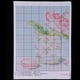 thumbnail image 5 of Kit de bordado contado con patrones impresos de punto de cruz de flores estampadas, 11 ct y 14 ct 21 x 21cm 14CT, 5 of 9