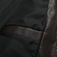 thumbnail image 4 of Xdegoge Mens Faux Leather Racer Jacket Stand Collar Motorcycle Biker Coat Quilted Paneled Zip Up Pu Outerwear Slim Fit Fall Winter Casual Vintage Windbreaker, 4 of 7