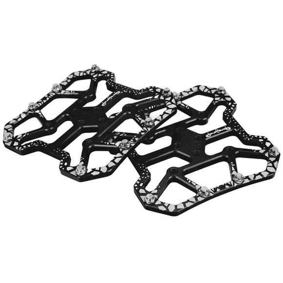 1 Pair Cycling Pedals Parts Cleats, Aluminum Alloy Bike Clipless Platform Convert To Flat Pedals Replacement Parts for SPD