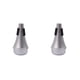 thumbnail image 1 of Eigraketly Silenciador de saxofón, accesorios prácticos para instrumentos de instalación, silenciador de trompeta para principiantes, amortiguador de Plata 2piezas Eigraketly CBP499242, 1 of 6