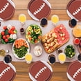 thumbnail image 5 of ACDANC 2026 New Superbowl Paper Plates,25Pcs Football Themed Disposable Plates,Superbowl Party Supplies Tableware Set for Game Day Fan Celebration,7Inches, 5 of 7